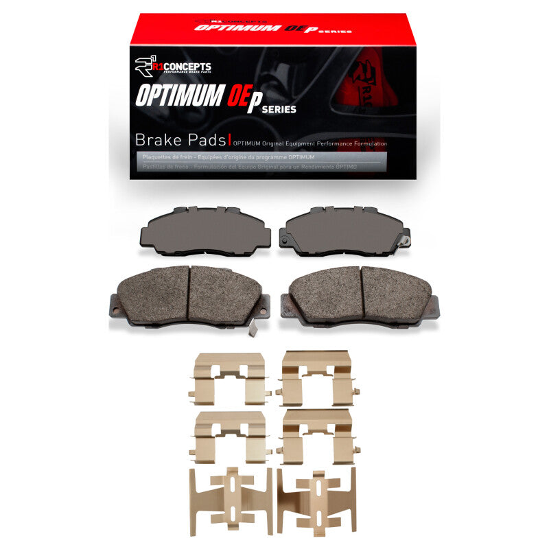 R1 Concepts R1 1997-2001 Acura Integra Front R1 Optimum OE Pads & Hardware Kit