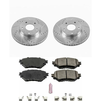 PowerStop Power Stop 14-16 Mazda 3 Front Z23 Evolution Sport Brake Kit