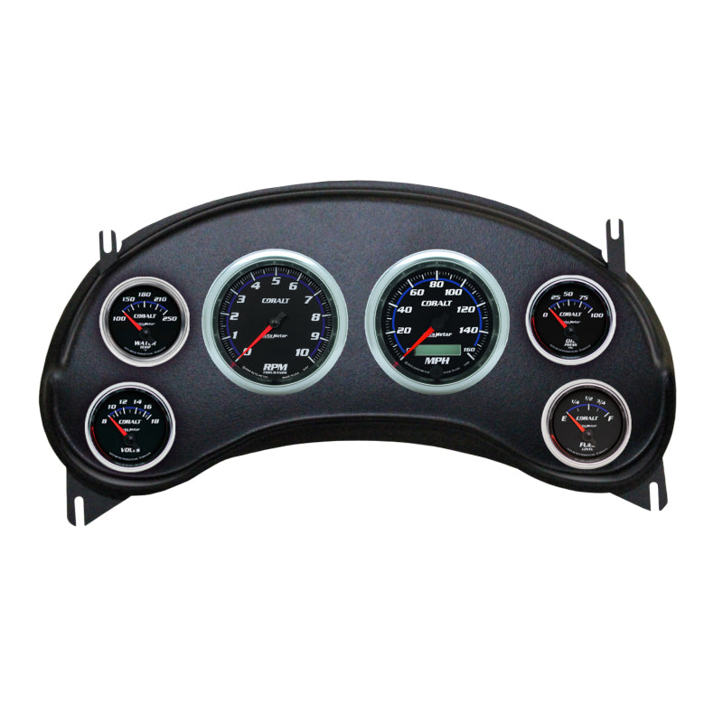 Autometer Cobalt Direct Fit Dash Kit 98-04 Chevy S10 Truck (2 x 3-3/8in. / 4 x 2-1/16in.)