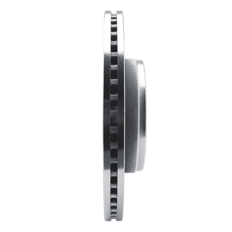 R1 Concepts R1 21-25 Jeep Grand Wagoneer Front Right Drilled & Slotted Silver Brake Rotor