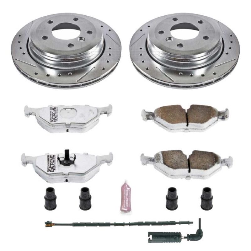 PowerStop Power Stop 01-05 BMW 325xi Rear Z26 Street Warrior Brake Kit