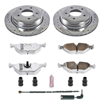 PowerStop Power Stop 01-05 BMW 325xi Rear Z26 Street Warrior Brake Kit