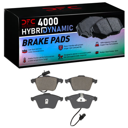 DFC 01-05 Audi Allroad Quattro Front 4000 Hybridynamic Brake Pads
