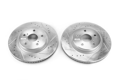 PowerStop Power Stop 2019 Lexus ES350 Front Evolution Drilled & Slotted Rotors - Pair