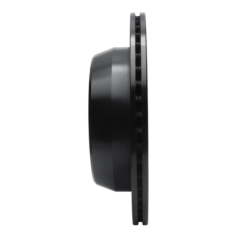 R1 Concepts R1 98-05 Chevrolet S10 Rear Right Drilled & Slotted Black Brake Rotor