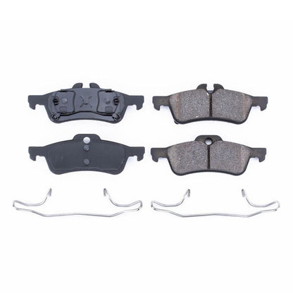 PowerStop Power Stop 04-08 Mini Cooper Rear Z17 Evolution Ceramic Brake Pads w/Hardware