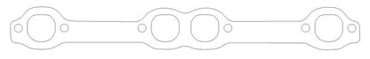 Cometic Gasket Cometic Chevy Gen1 Small Block V8 .064in AM Exhaust Gskt Set-1.500in x 1.470in Ports-18 Degree Head