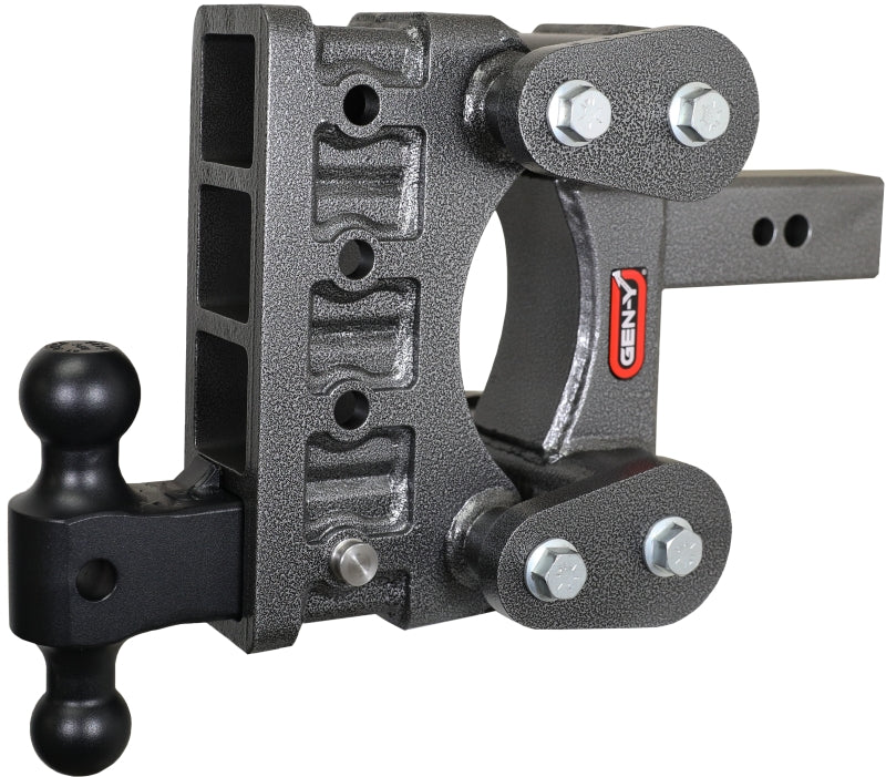 GEN-Y Hitch Gen-Y The Boss Torsion-Flex 2.5in Shank 6in Drop 3.5K TW 32K Hitch w/GH-0161 Dual-Ball