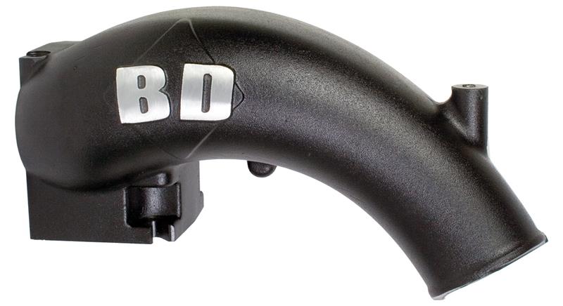 BD Diesel X-Flow Power Intake Elbow (Black) - Dodge 2003-2007 5.9L