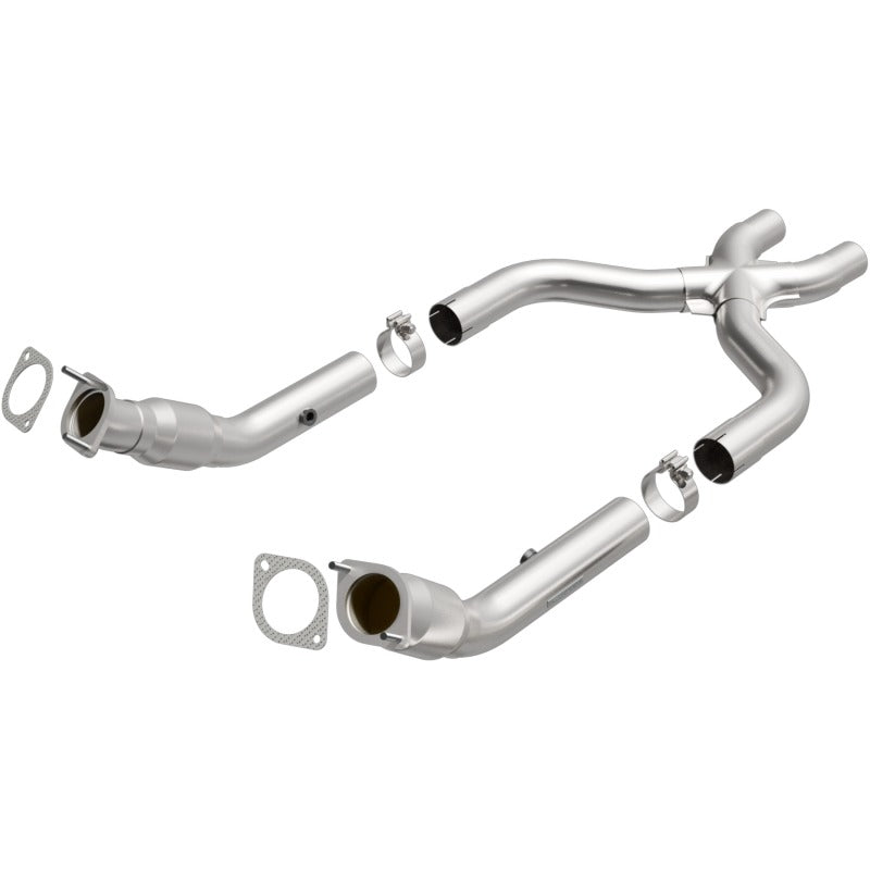 MagnaFlow Direct Fit Catalytic Converter 2011 Mustang 5.0L w/met O/R