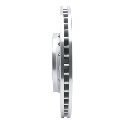 R1 Concepts R1 14-23 Dodge Charger Front Right Drilled & Slotted Silver Brake Rotor