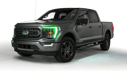 ORACLE Lighting Oracle 21-22 Ford F-150 ColorSHIFT RGB+W Headlight DRL Upgrade Kit w/ Simple Controller