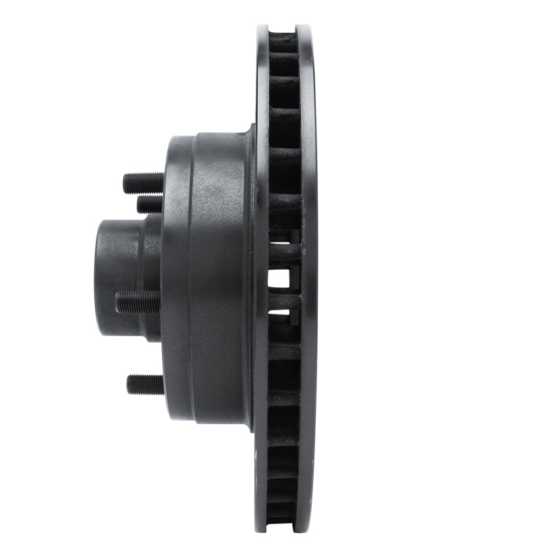 R1 Concepts R1 73-73 Ford Country Squire Front Right Drilled & Slotted Black Brake Rotor