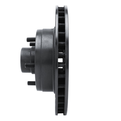 R1 Concepts R1 73-73 Ford Country Squire Front Right Drilled & Slotted Black Brake Rotor