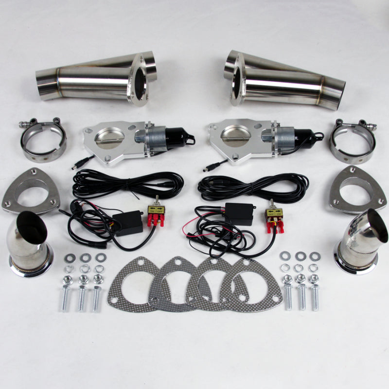 Granatelli Motor Sports Granatelli 4.0in Stainless Steel Electronic Dual Exhaust Cutout