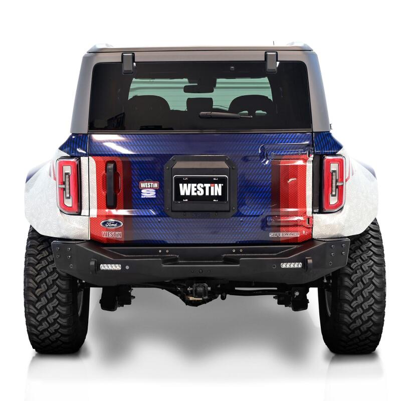 Westin 21-25 Ford Bronco (Excl. Sport) XTS Rear Bumper - Tex. Blk