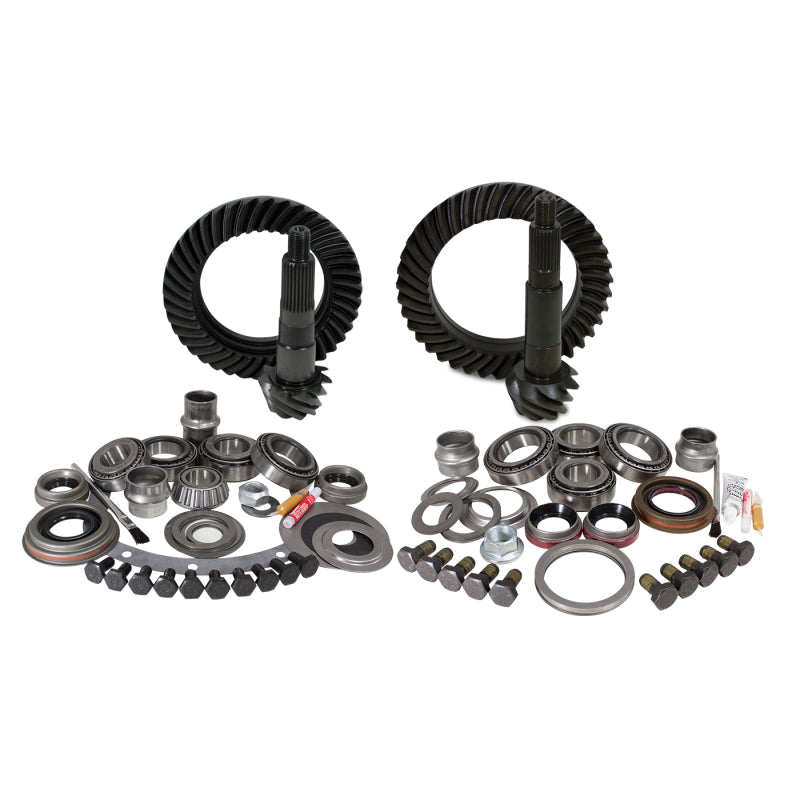 Yukon Gear & Axle Yukon Gear & Install Kit Package For Jeep TJ w/ Dana 30 Front/Model 35 Rear in a 4.56 Ratio