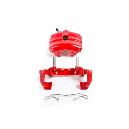 PowerStop Power Stop 10-12 Audi A3 Front Red Calipers w/Brackets - Pair