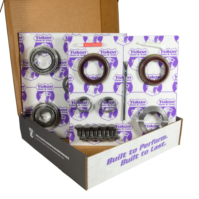 Yukon Gear & Axle Yukon Gear 8.6in GM 3.73 Rear Ring & Pinion Install Kit Axle Bearings and Seal