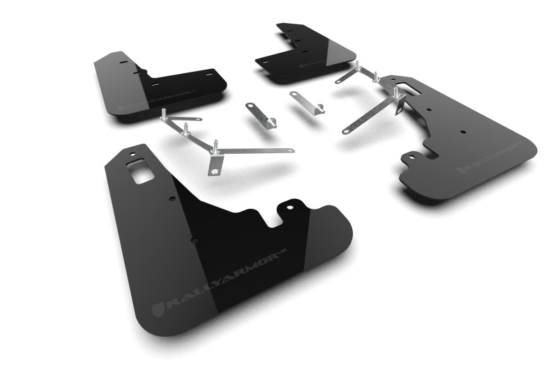 Rally Armor 22-26 Subaru BRZ / Toyota GR86 Black UR Mud Flap w/Dark Grey Logo
