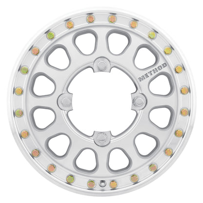 Method Wheels Method MR401-R UTV Beadlock 15x5 / 5+0/43mm Offset / 4x156 / 127mm CB Machined - Raw Wheel