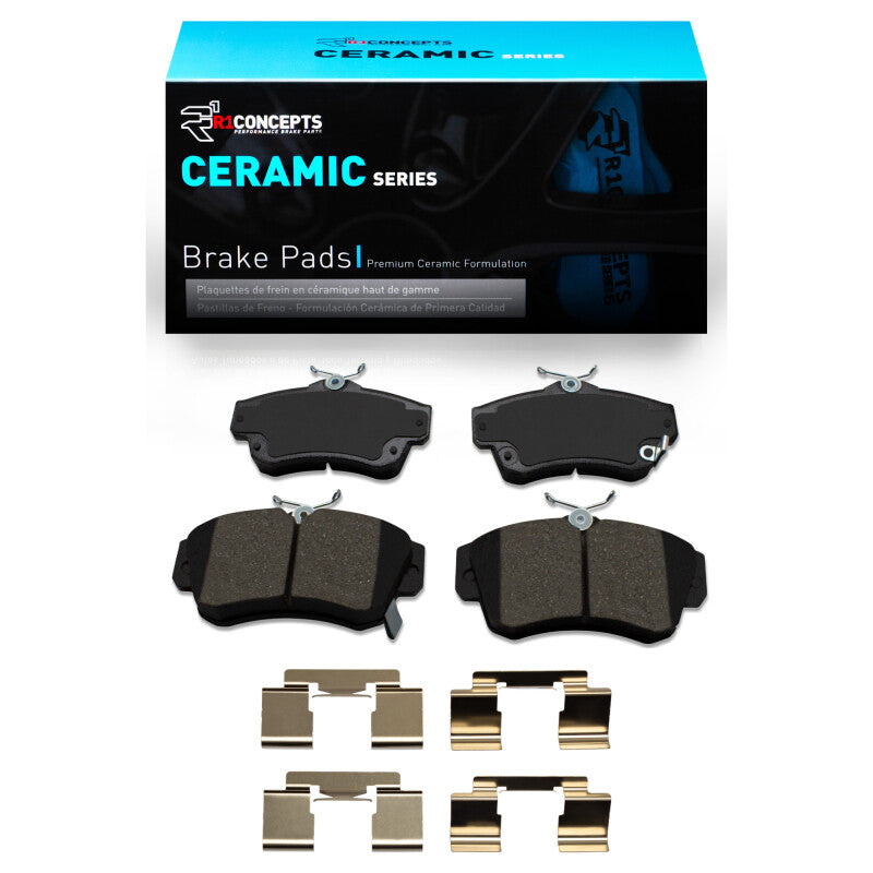 R1 Concepts R1 01-10 Chrysler PT Cruiser Front Ceramic Brake Pads & Hardware Kit