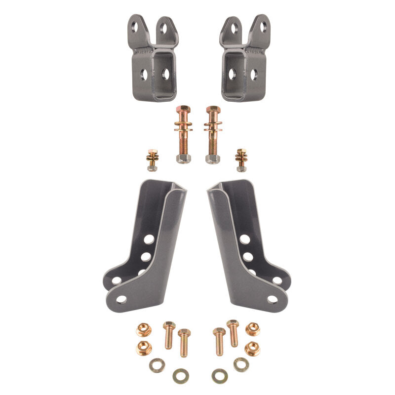 Synergy Mfg Synergy 2018+ Wrangler JL/JLU Front and Rear Lower Shock Relocation Kit