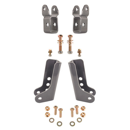 Synergy Mfg Synergy 2018+ Wrangler JL/JLU Front and Rear Lower Shock Relocation Kit