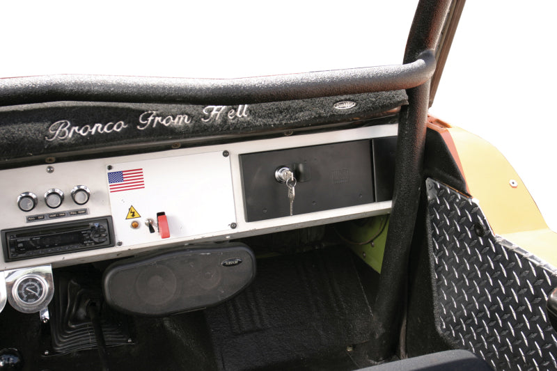 Tuffy Products Tuffy Bronco Security Glovebox 196677- Black