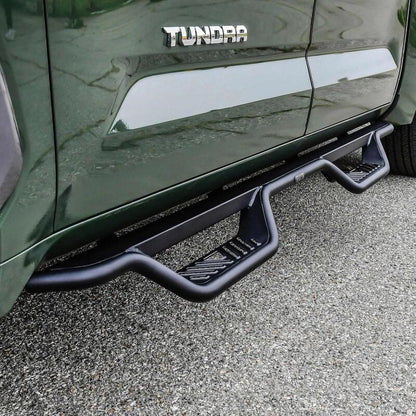 Westin 2022+ Toyota Tundra Crew Max Outlaw Nerf Step Bars - Textured Black