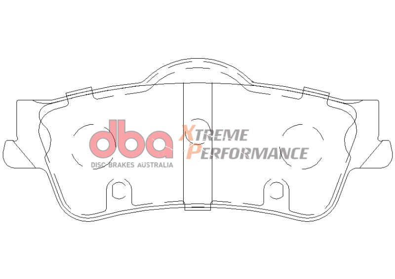DBA 08-09 Pontiac G8 3.6 Base/6.0 XP650 Rear Brake Pads