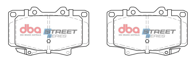 DBA 96-97 Lexus LX450 Front Street Series Brake Pads