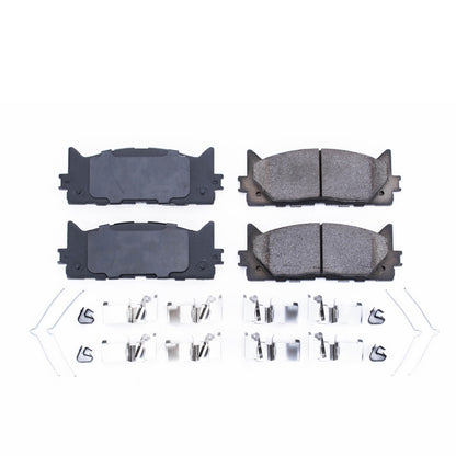 PowerStop Power Stop 13-18 Lexus ES300h Front Z17 Evolution Ceramic Brake Pads w/Hardware