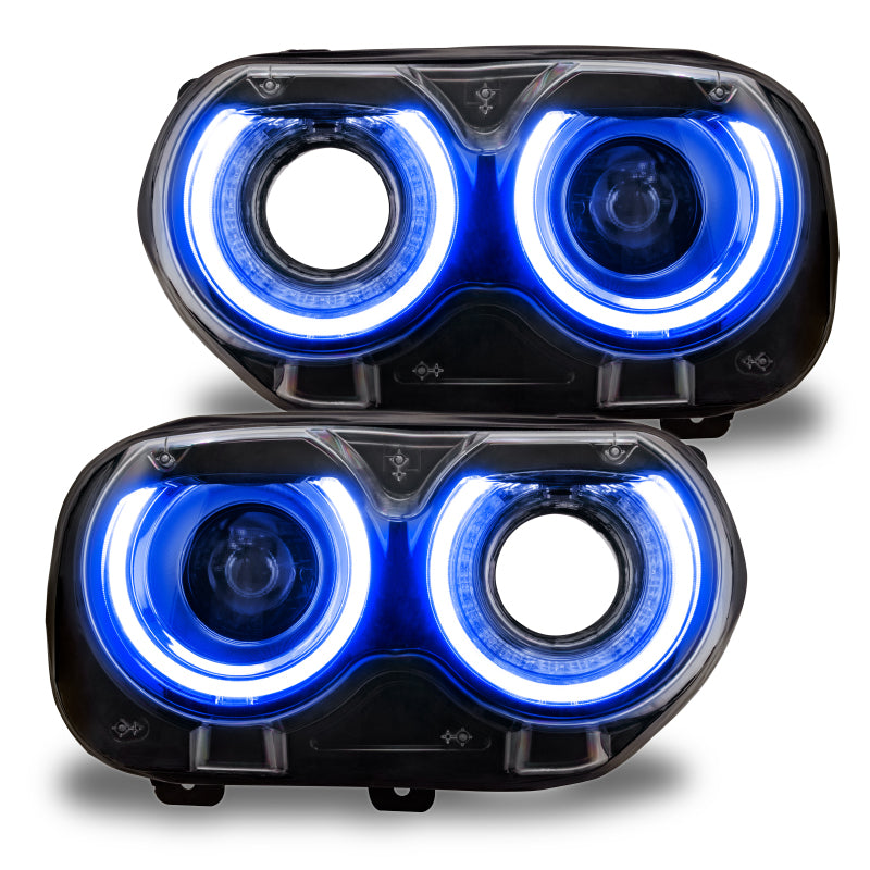ORACLE Lighting Oracle 15-21 Dodge Challenger RGB+W Headlight DRL Upgrade Kit - ColorSHIFT