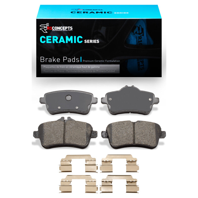 R1 Concepts R1 2012-2020 Mercedes-Benz GLE350 Rear R1 Ceramic Pads & Hardware Kit