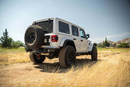 DV8 Offroad 2018 Jeep Wrangler JL MTO Series Rear Bumper w/ Optional Tire Carrier
