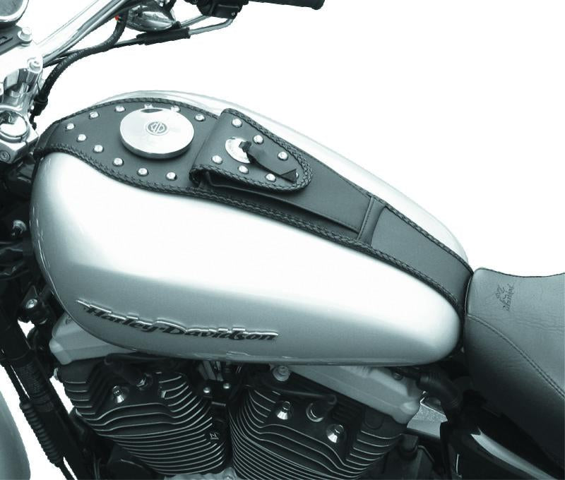 Mustang Motorcycle Mustang 18-21 Harley Heritage Classic, Deluxe Wide Tripper Solo Seat w/Driver Backrest Diam - Brown