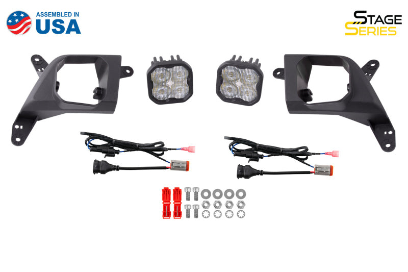 Diode Dynamics SS3 Sport Type SV2 Kit ABL - White SAE Fog
