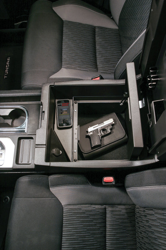 Tuffy Products Tuffy Console Safe W/ Keyed Lock For Toyota Tundra W/ Flow Thru Console