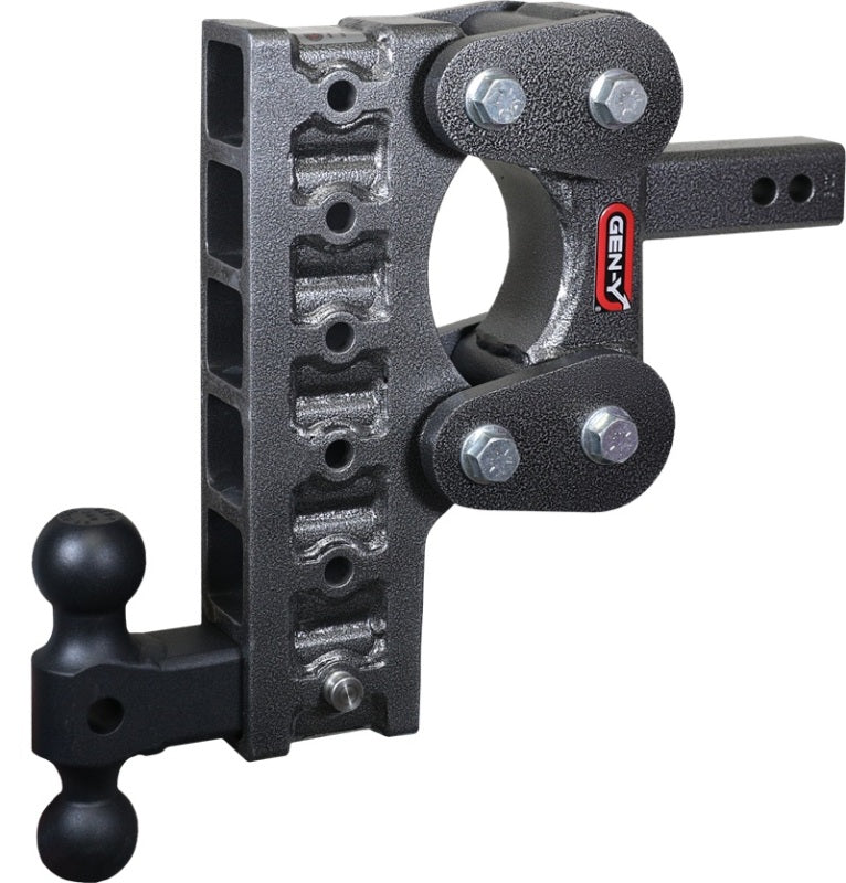 GEN-Y Hitch Gen-Y The Boss Torsion-Flex 2in Shank 10in Drop 1.1K TW 10K Hitch w/GH-031 Dual-Ball