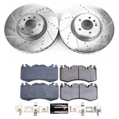 PowerStop Power Stop 10-13 Land Rover Range Rover Sport Front Z23 Evolution Brake Kit