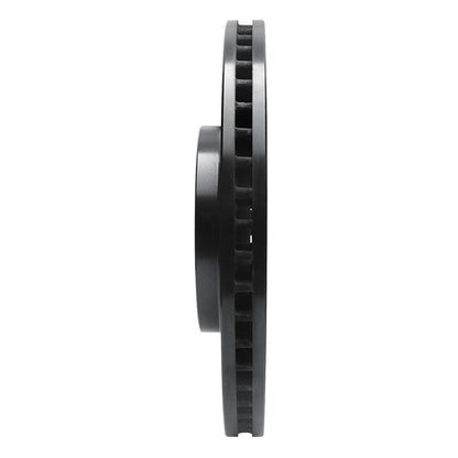 R1 Concepts R1 -24 Subaru Forester Front Right Drilled & Slotted Black Brake Rotor