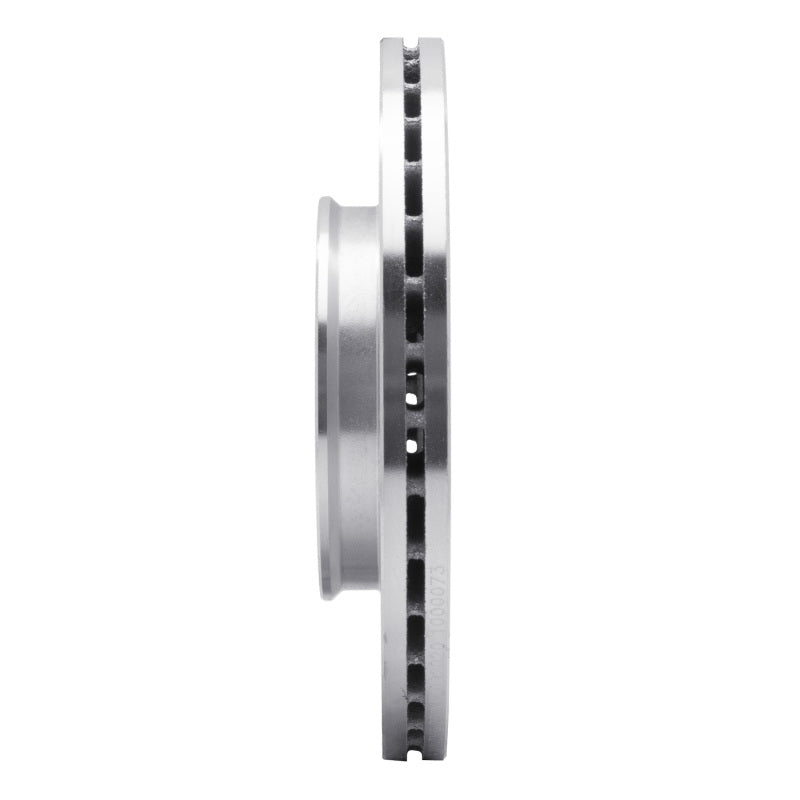 R1 Concepts R1 12-25 Dodge Attitude (Mexico) Front Right Drilled & Slotted Silver Brake Rotor