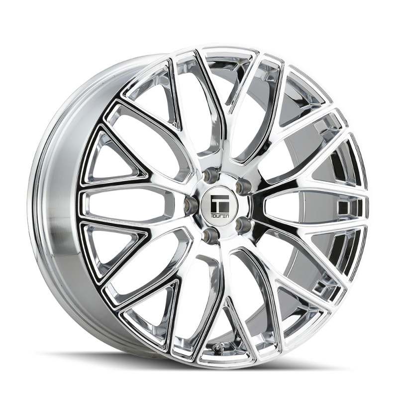 Touren 3276 TR76 18x8 / 5x108 BP / 35mm Offset / 63.5mm Hub Chrome Wheel