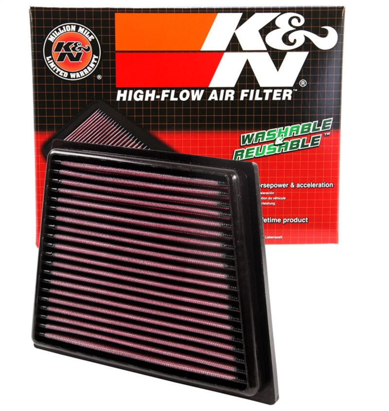 K&N Engineering K&N 08 Ford Fiesta 1.25L-L4 Drop In Air Filter