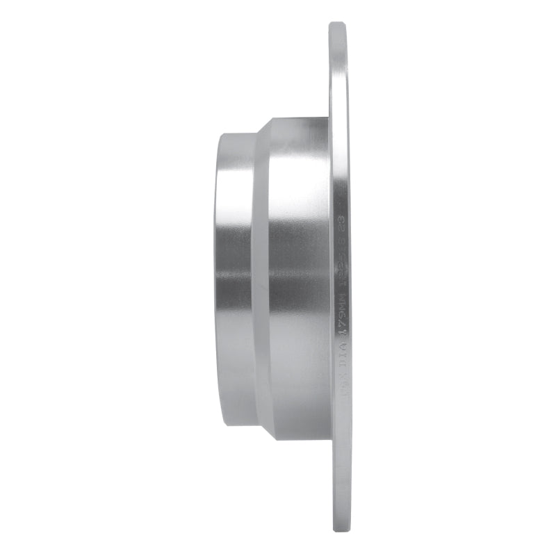 R1 Concepts R1 96-04 Volvo 850 Rear Left Drilled & Slotted Silver Brake Rotor
