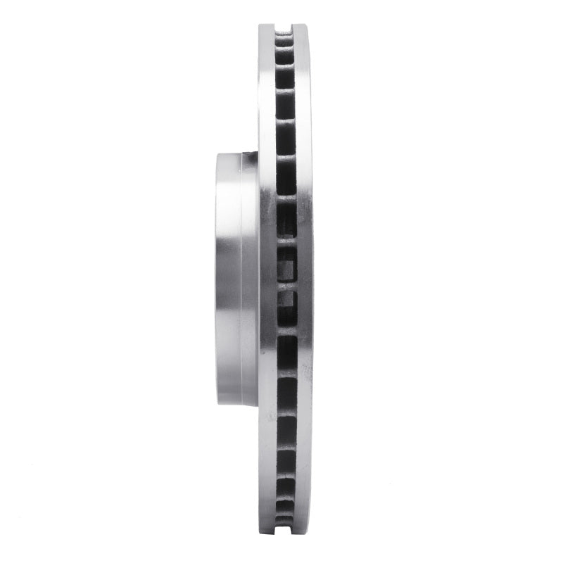 R1 Concepts R1 07-18 Land Rover Range Rover Evoque Front Right Drilled & Slotted Silver Brake Rotor