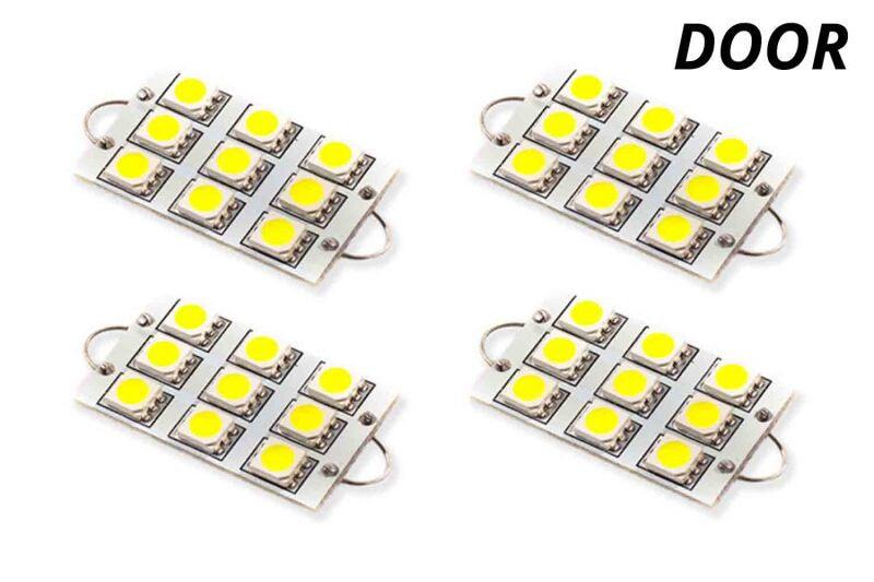 Diode Dynamics 44mm SML9 LED Bulb - Amber Set of 4