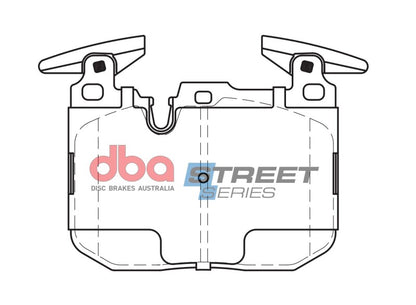 DBA 2011+ BMW 1/2/3/4 Series Street Series Brake Pads