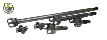 Yukon Gear & Axle USA Standard 4340 Chrome-Moly Replacement Axle Kit For 71-80 Scout / Dana 44 w/Super Joints